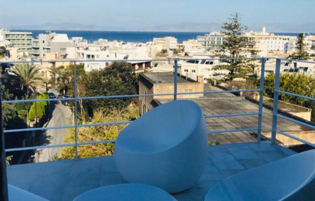 Апартаменты Panoramic View - Penthouse Родос Экстерьер фото